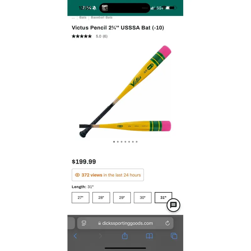Victus Baseball Bat