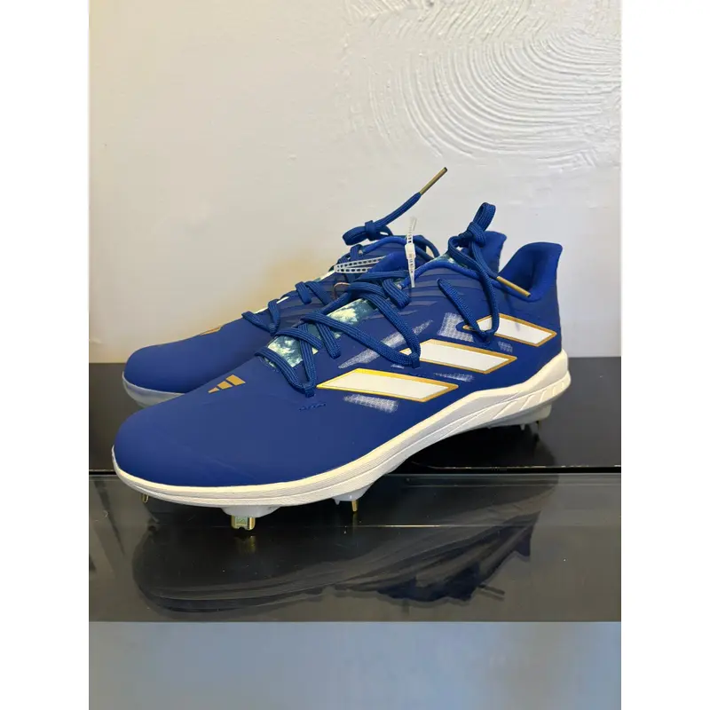 Blue Men's Adult Low Top Metal (New) Adizero Afterburner