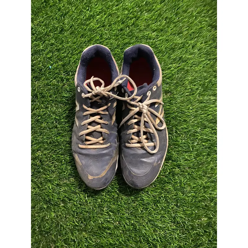 Blue Men's Molded Cleats Low Top