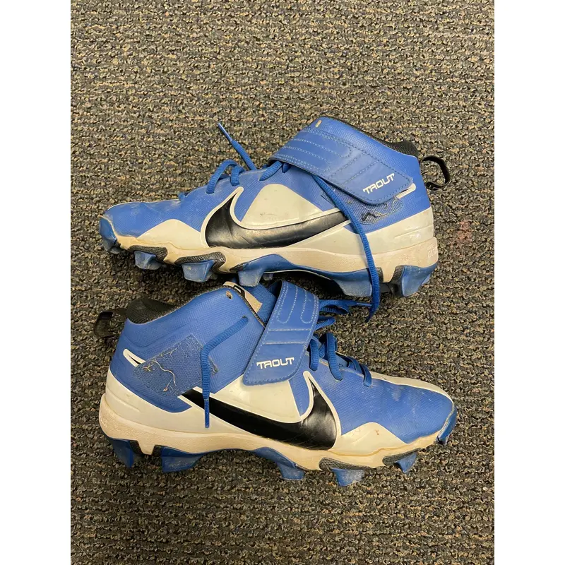 Blue Used Adult Kid's Size 8.0 (Women's 9.0) Trainers Nike Low Top