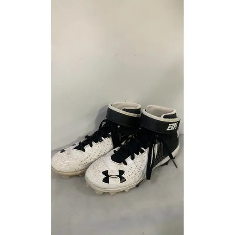 Used Under Armour BH BB/SB Cleats White Junior 04.5 11727-S000192146