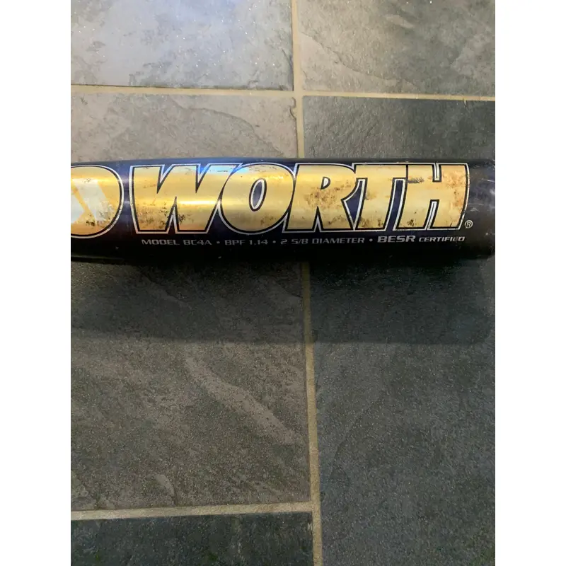 Used 2014 Worth USABat Certified Alloy 30 oz 33" Copperhead Bat