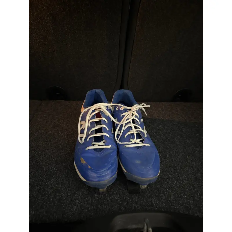 Blue Men's Size M 10.0 (W 11.0) Adult New Balance Low Top Metal 3000v4 (Used)