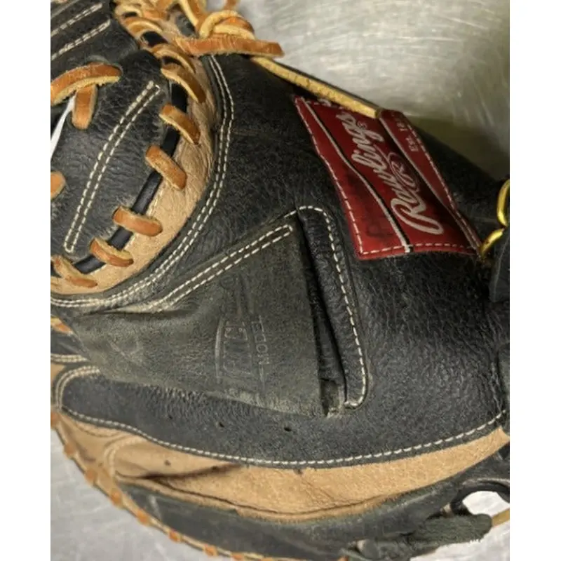 Rawlings Right Hand Throw Catcher's RCMYB Baseball Glove 31.5" (Used)