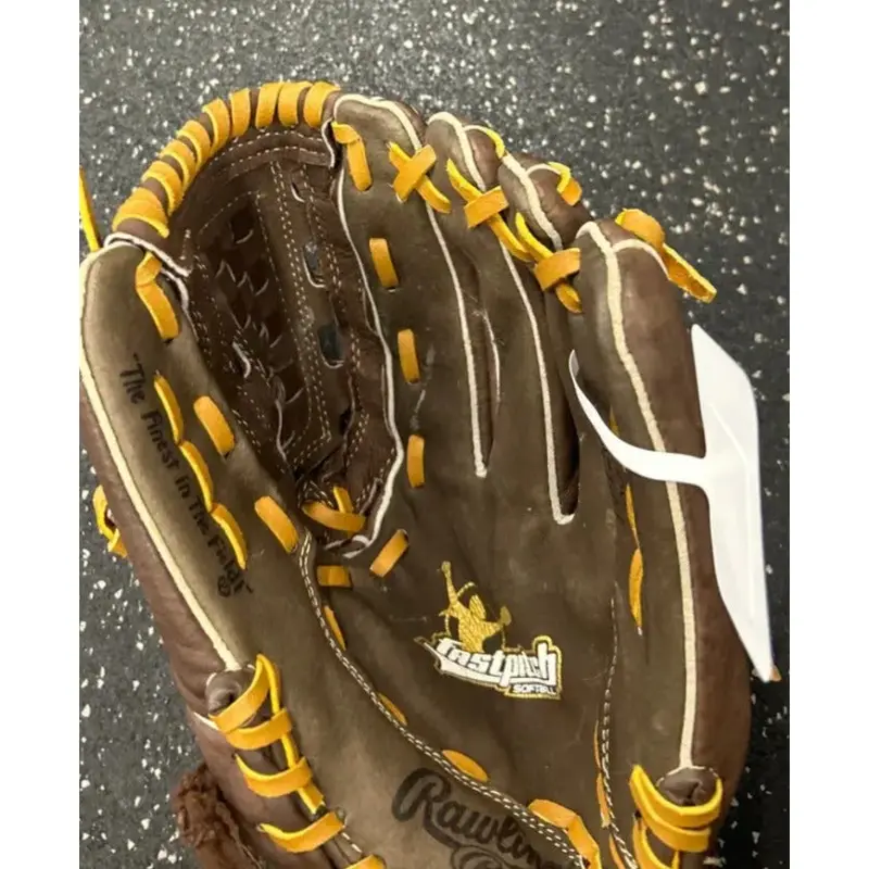 Used Rawlings Right Hand Throw Infield Baseball Glove 12"