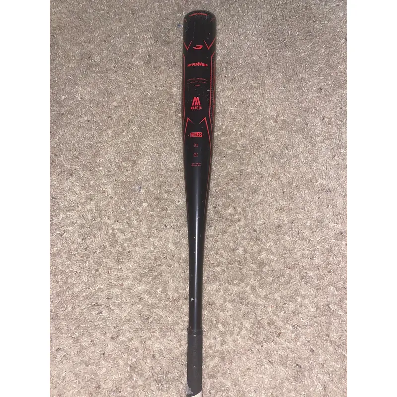 *SEND OFFERS* *AXE HANDLE* BBCOR Certified Alloy (-3) 31 oz 34" Hyperwhip Bat