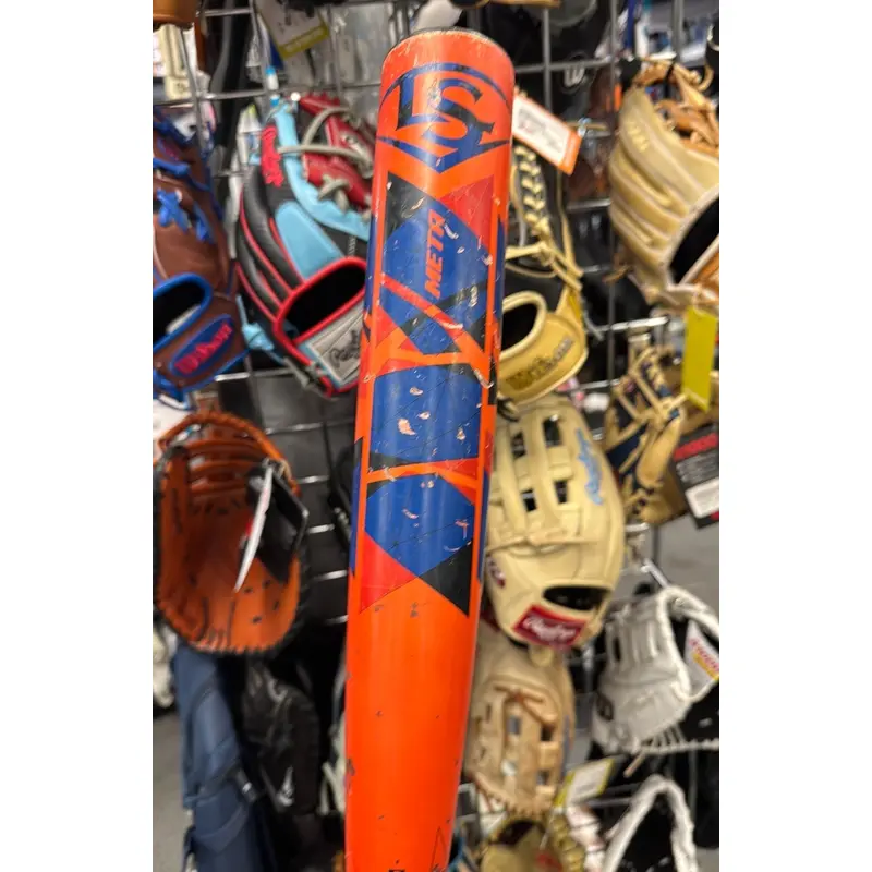 32" Louisville Slugger Meta orange (Used) (-3) Bat bbcor bbmtb3-22 2022