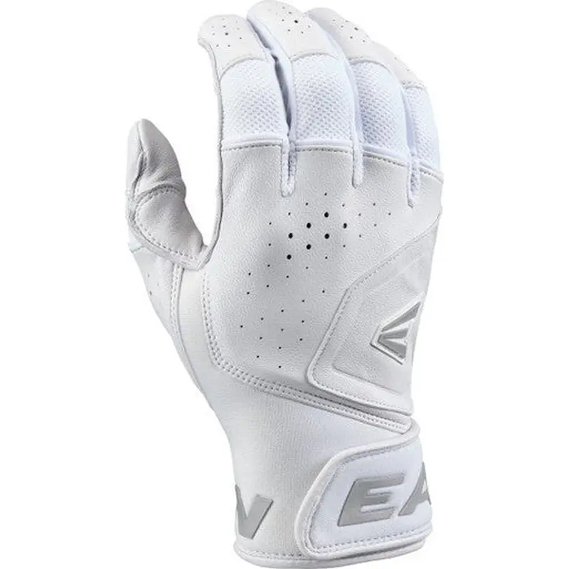 New Easton MAV Pro Adult Batting Gloves White/White Medium 11506-RAWMPROBGWWM