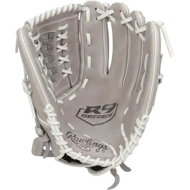 New Rawlings R9 Fastpitch Fielders Glove RHT 12.5" 11506-RAWR9SB12518G