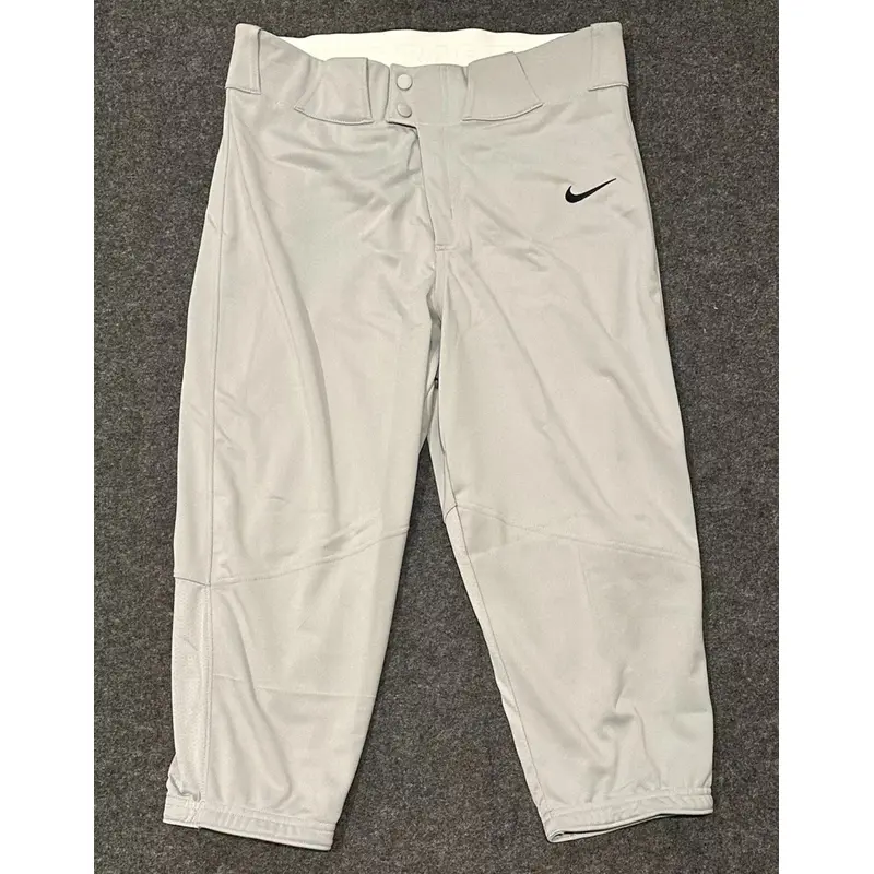 Nike Vapor Select Knicker Baseball Pants Gray BQ6432-052 Mens Size MEDIUM