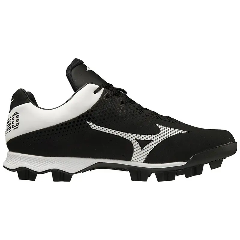 Black New Adult Men's Mizuno Low Top Molded Cleats