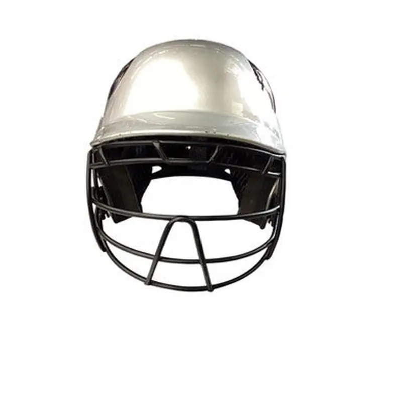 Used Rawlings BB HELMET Batting Helmet w/Mask Black MD 11760-S000080900