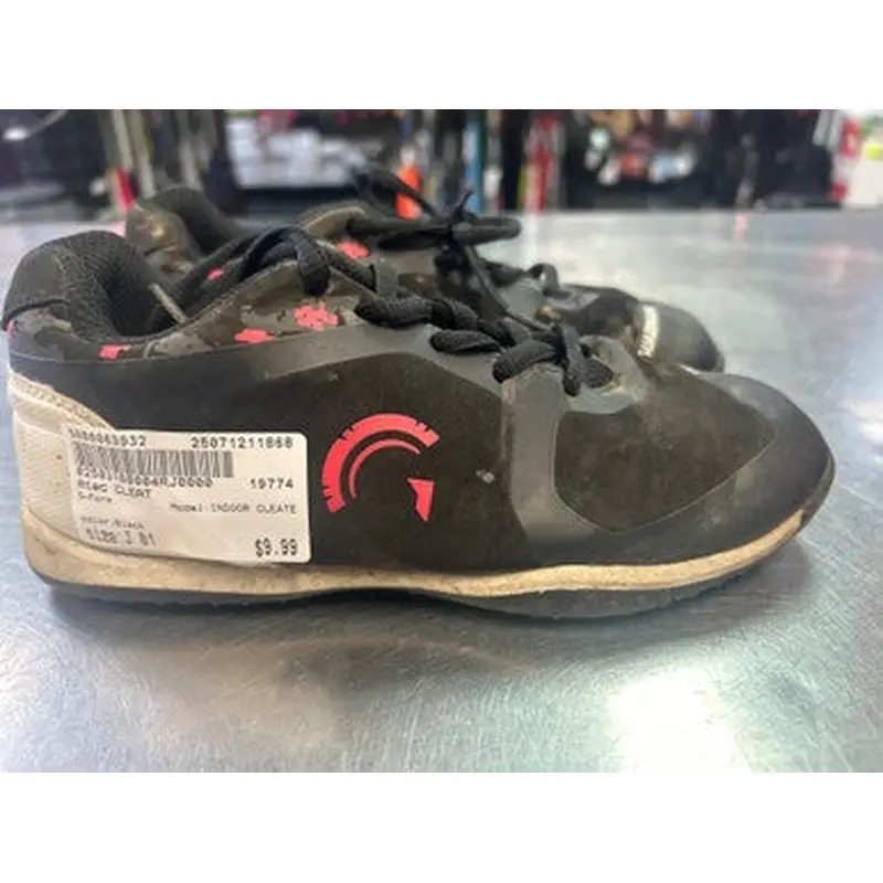 Used G-Form INDOOR CLEATE BB/SB Cleats Black Junior 01 11868-S000063932