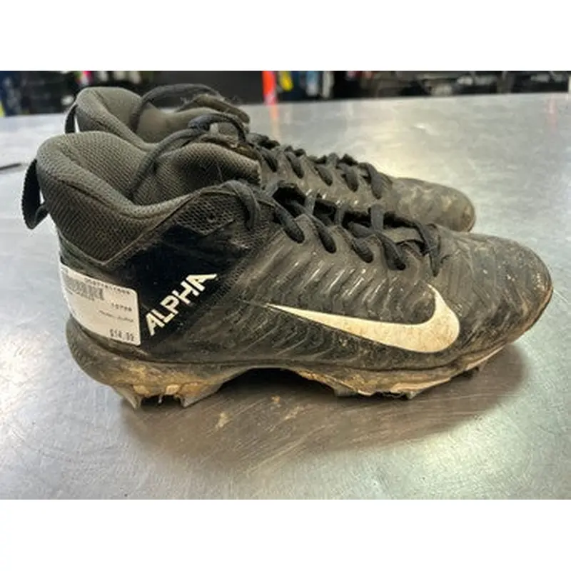Used Nike ALPHA BB/SB Cleats Black Junior 06 11868-S000064015