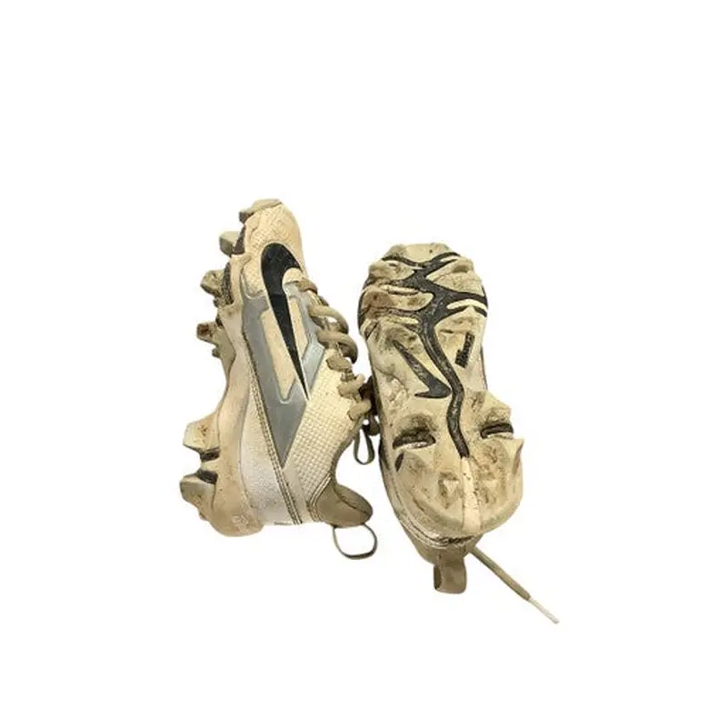 Used Nike YTH BB CLEATS 11C BB/SB Cleats White Youth 11.0 11479-S000400924