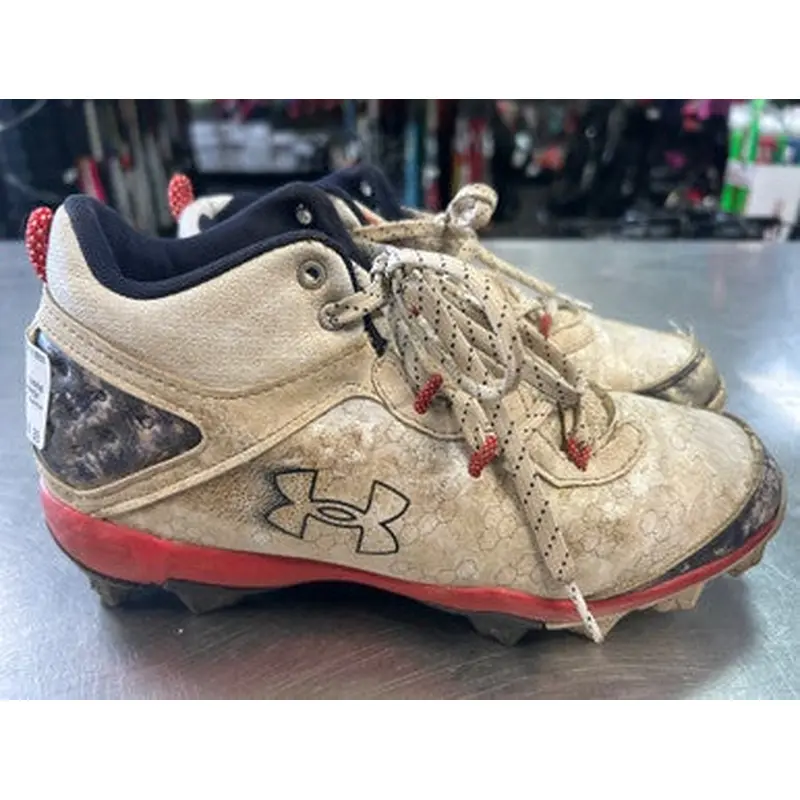 Used Under Armour BRYCE HARPER BB/SB Cleats White Junior 06 11868-S000064192