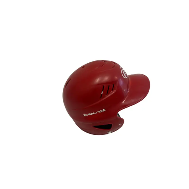Used Rawlings RCFH Batting Helmet No Mask Red One Size 11692-S000140170
