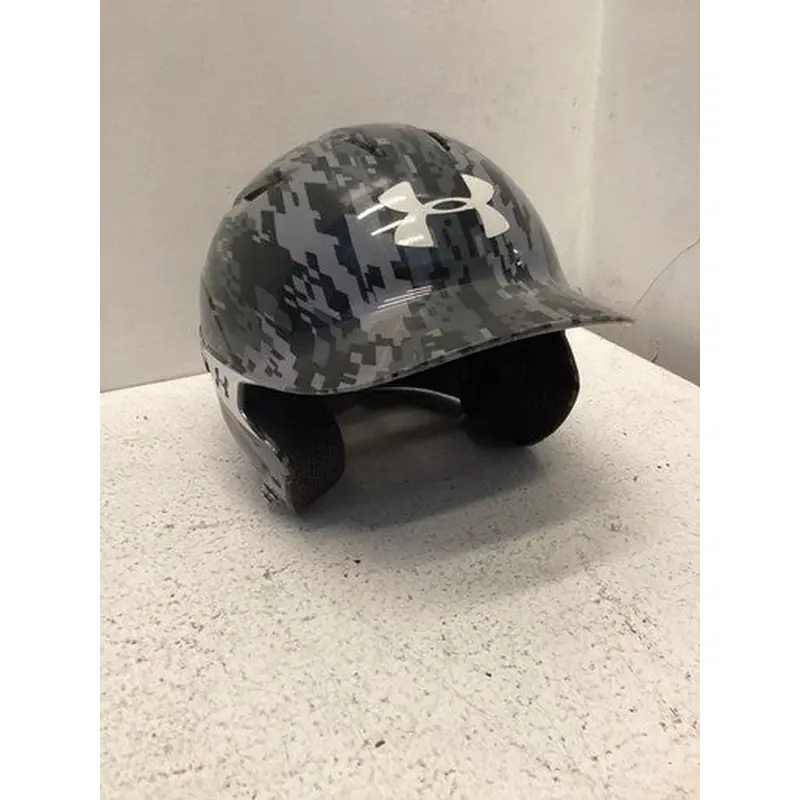 Used Under Armour CHARGED Batting Helmet No Mask Grey S/M 11443-S000195016