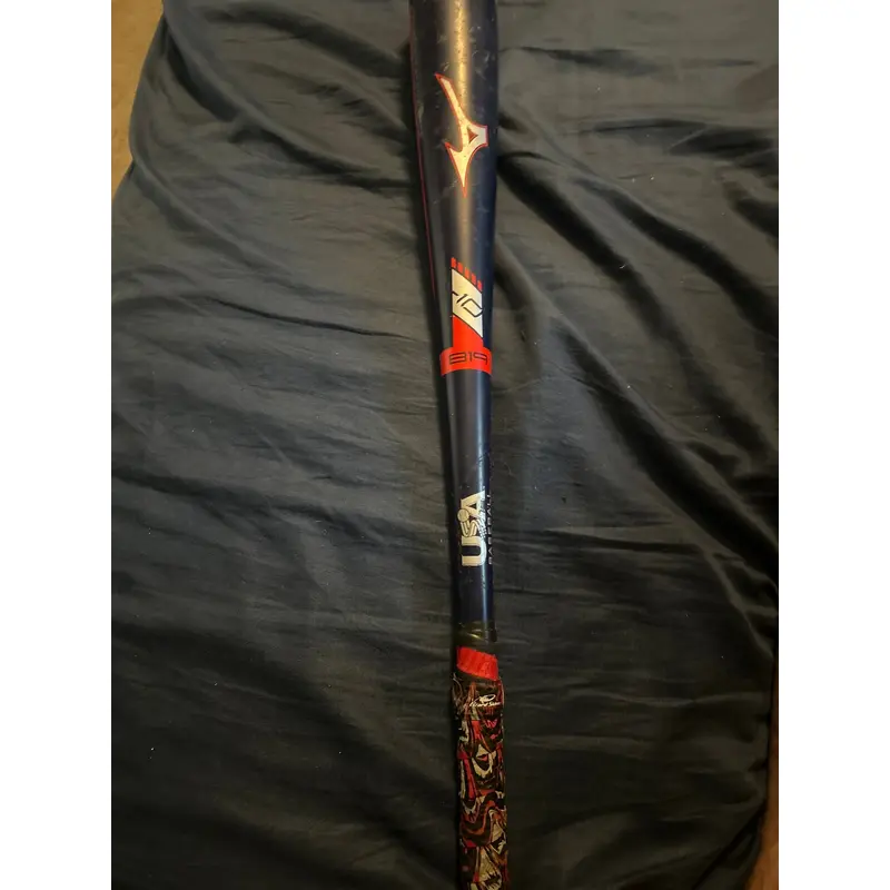 Mizuno B19 USABat Certified Bat (-10) 20 oz 30" (Used)