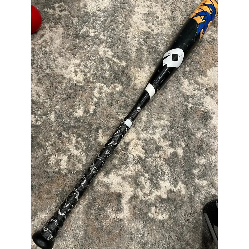 Used USSSA Certified DeMarini Hybrid Voodoo Raw Bat (-5) 26 oz 31"