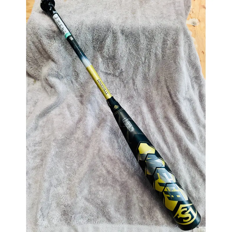 2021 Louisville Slugger Meta -10 USSSA Bat | 30 / 20oz | Black/Gold | Solid Condition