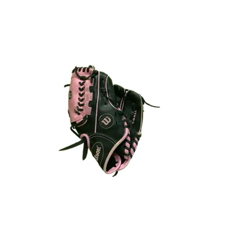 Used Wilson T BALL BB/SB Glove RH Throw Black 10" 11686-S000044673