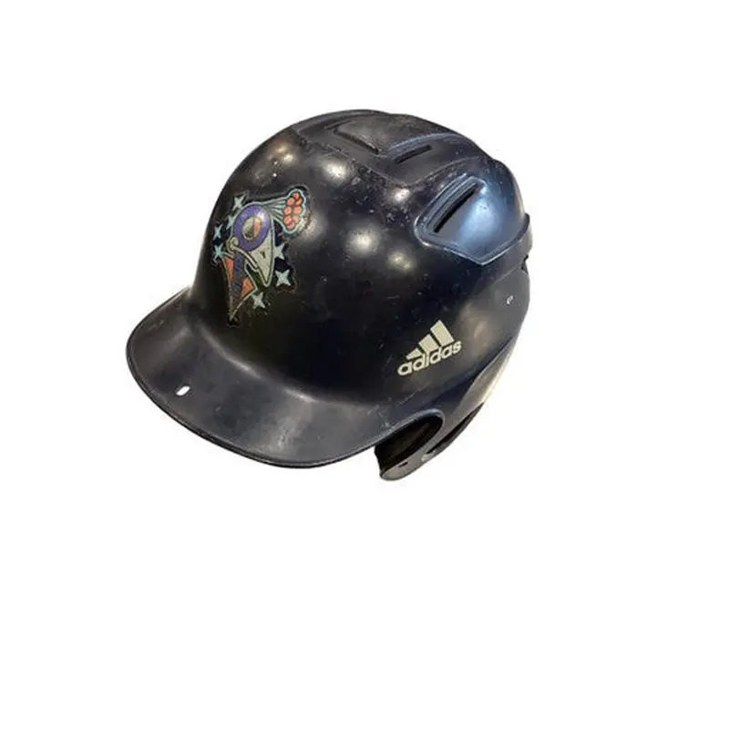 Used Adidas BASEBALL HELMET Batting Helmet No Mask Black MD 11884-S000051077