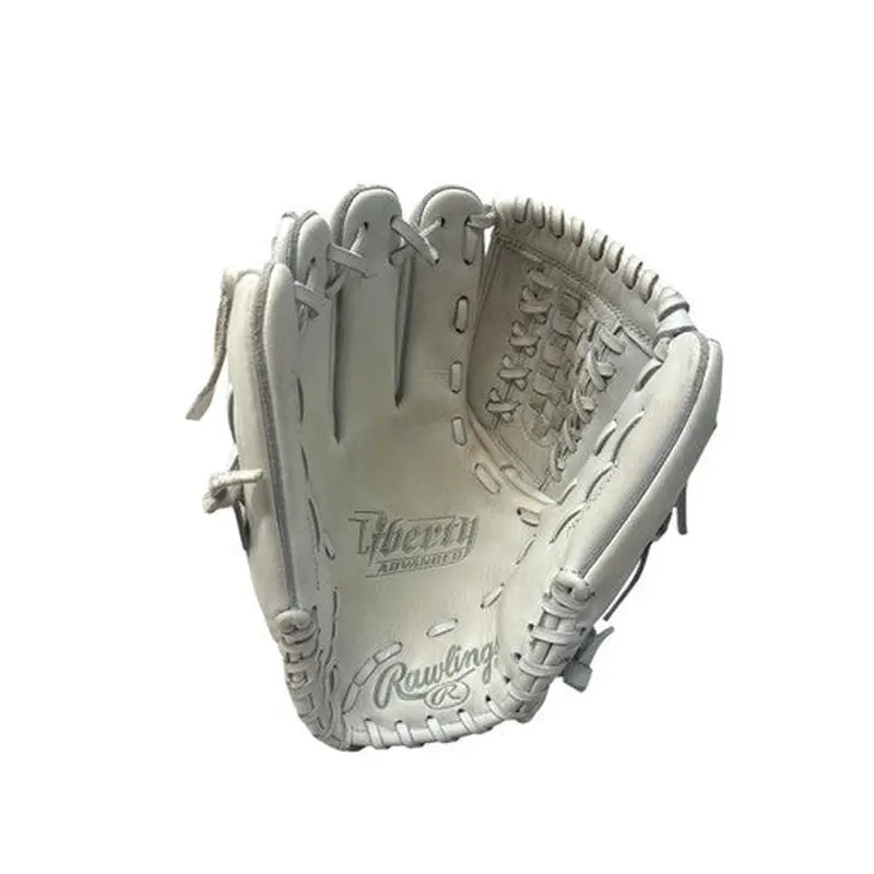 Used Rawlings RLA120-18W BB/SB Glove LH Throw White 12" 11835-S000197566