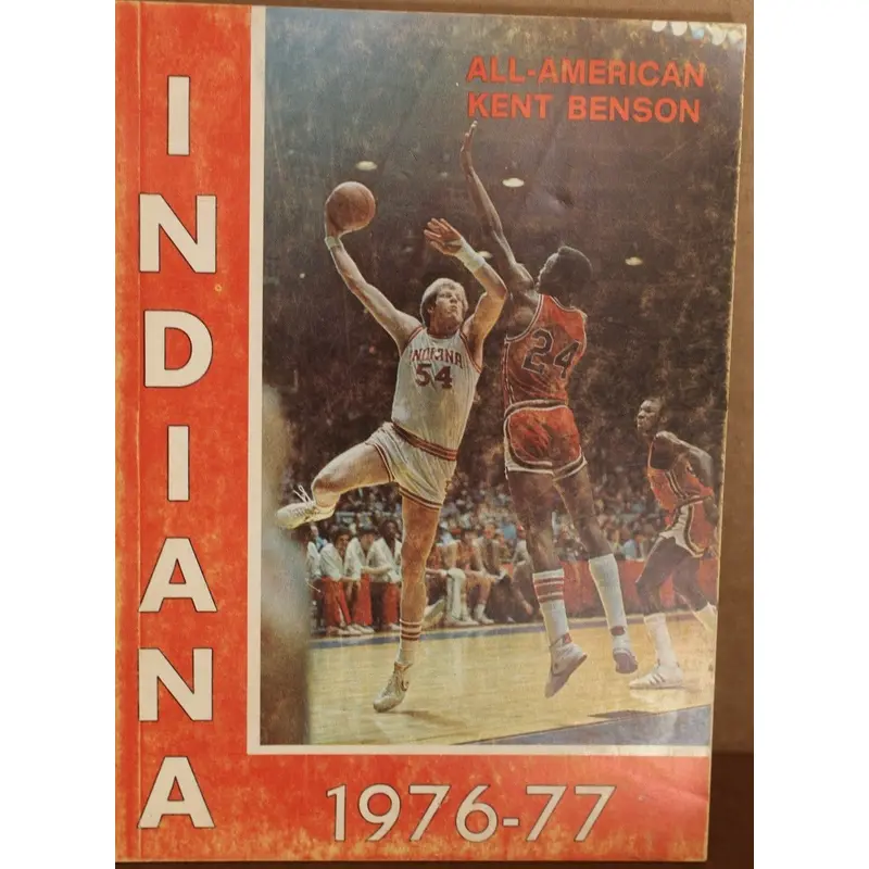 1976-77 Indiana University Basketball Media Guide