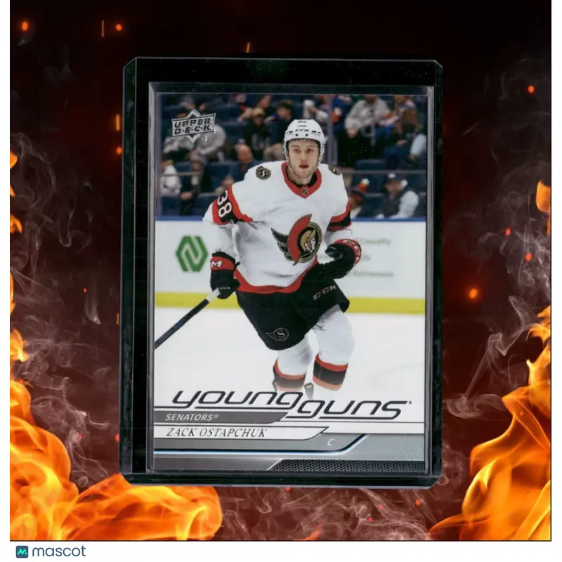 2024-25 Upper Deck Zack Ostapchuk Young Guns Rookie #209