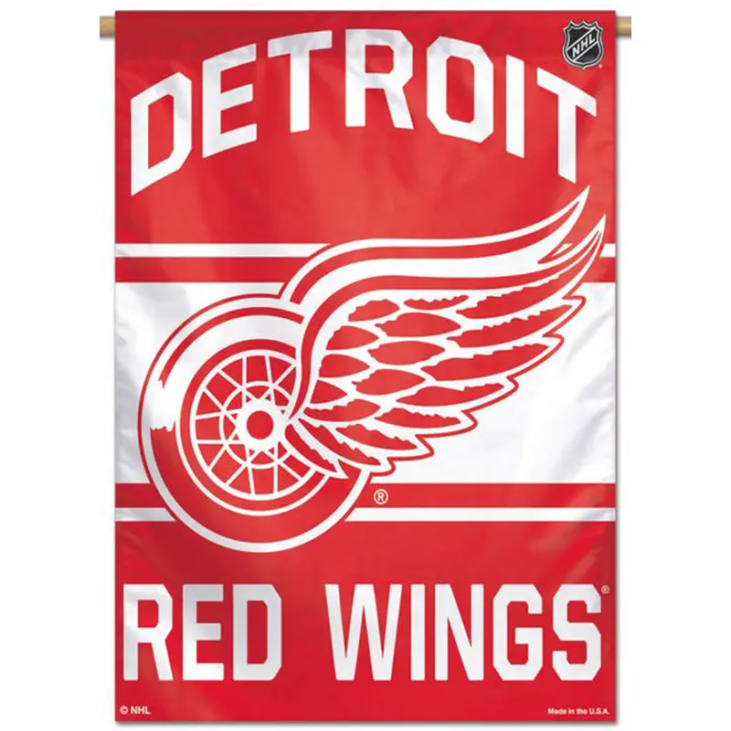 Detroit Red Wings Official NHL Hockey Team Premium 28x40 Wall Banner - Wincraft Inc.