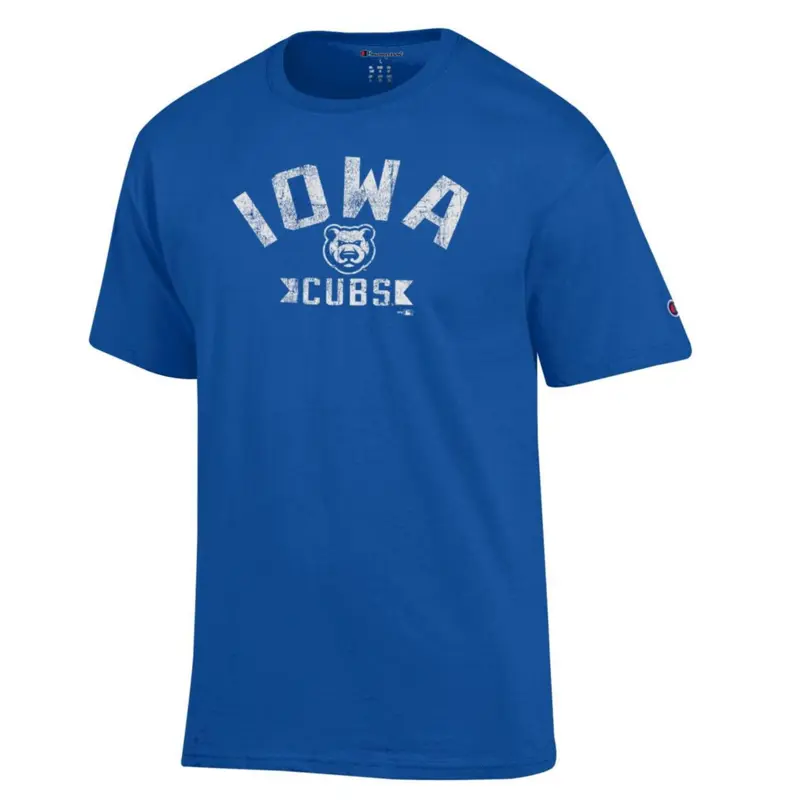 Men's Iowa Cubs Champion Short Sleeved Tee