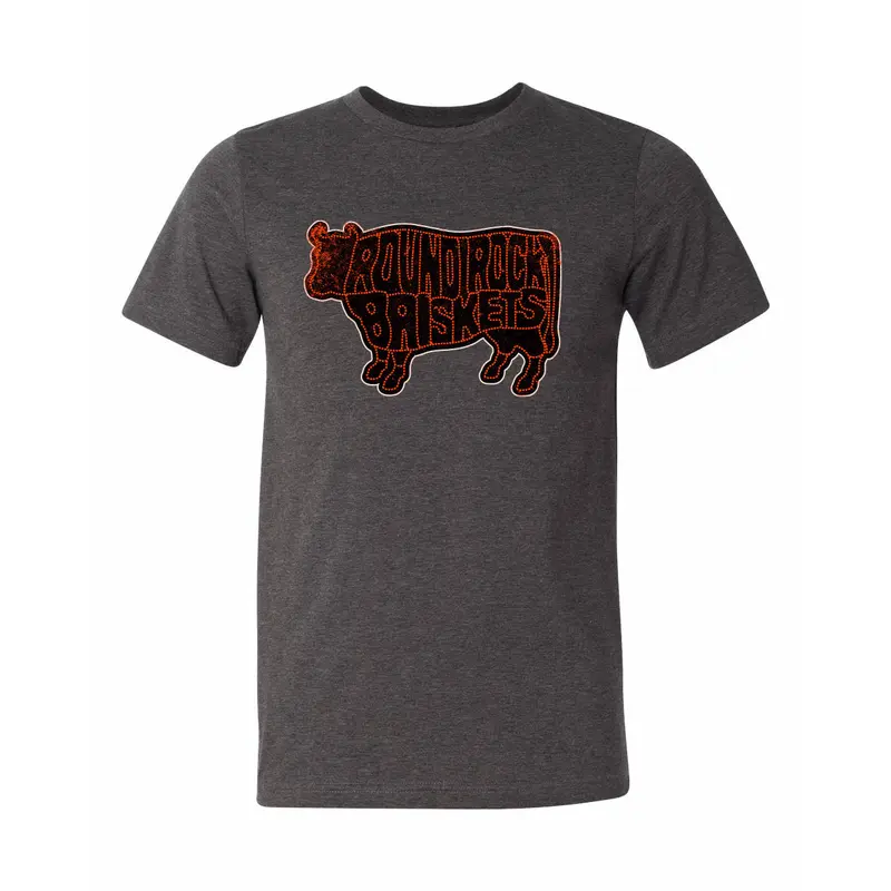 Round Rock Express Flame and Coals Triblend Tee