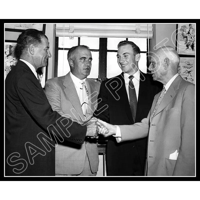 Harmon Killebrew 8X10 Photo - 1954 Washington Senators Bucky Harris Clark Griffith - 454