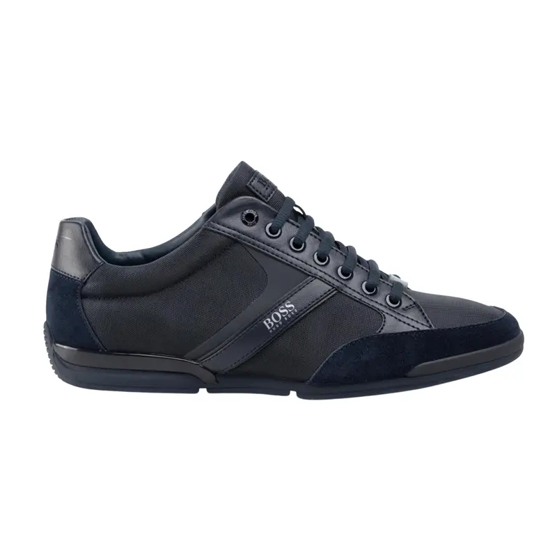 HUGO BOSS SHOES MENS SATURN LOWP MX DBLK 50407672401