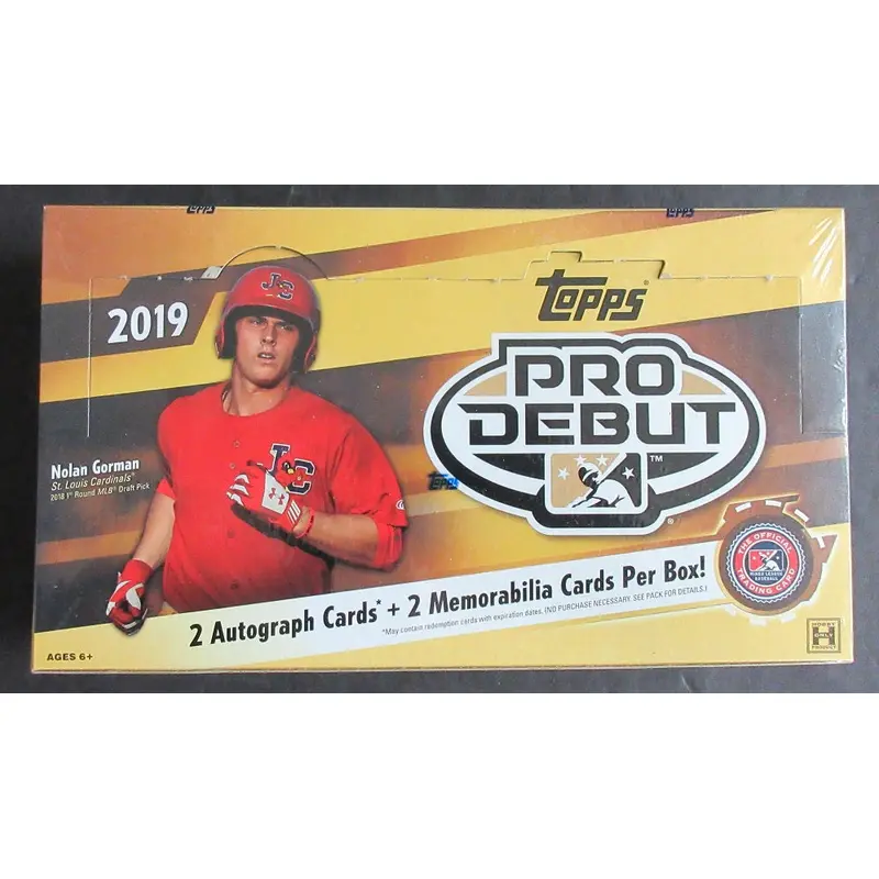 2019 Topps Pro Debut Baseball Box (Hobby) (24/8)