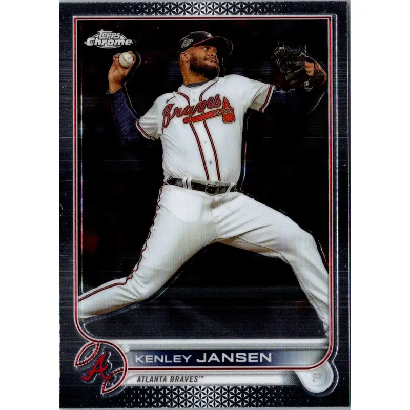 2022 Topps Chrome Kenley Jansen #396