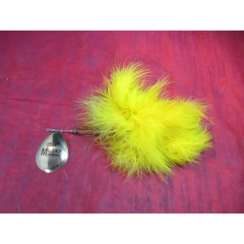 Used Mepps Musky Marabou Bucktail Spinning Lure