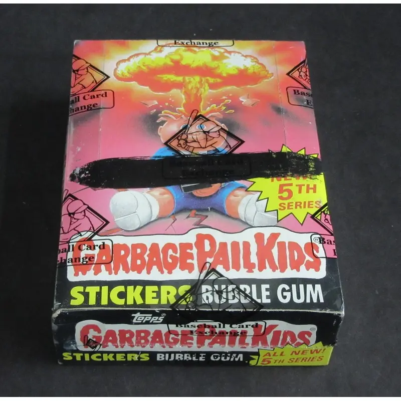 1986 Topps Garbage Pail Kids Series 5 Unopened Wax Box (w/o price) (X-Out) (BBCE)