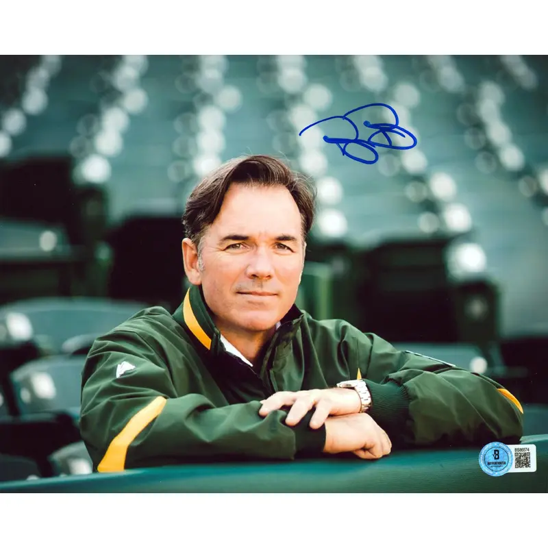 Billy Beane Moneyball Authentic Signed 8x10 Horizontal Photo BAS 3