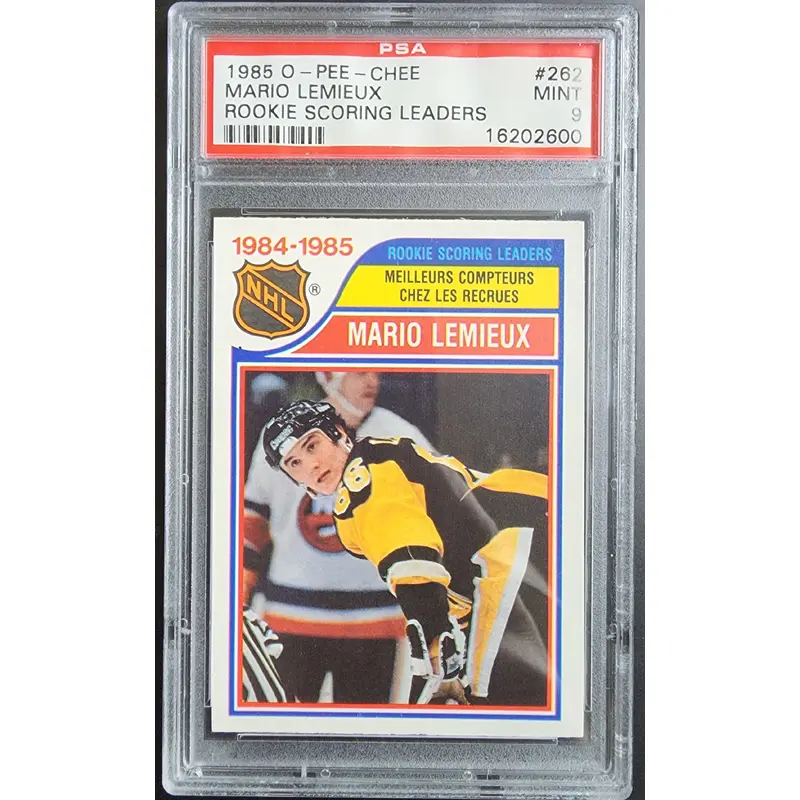 Mario Lemieux 1985 O-Pee-Chee #262 PSA 9 Mint