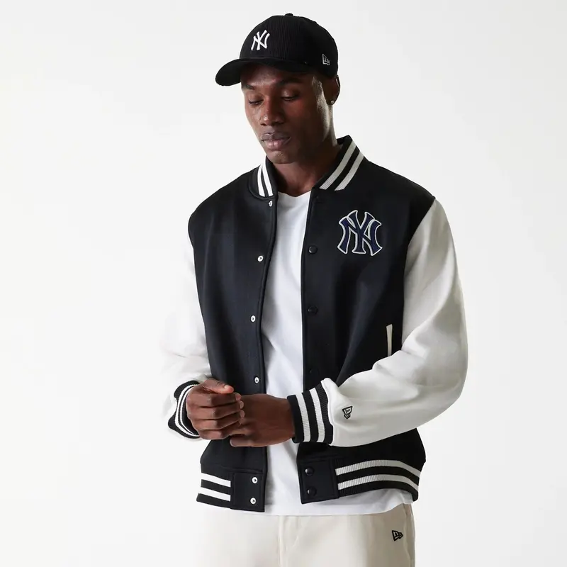 New York Yankees MLB Black Bomber Jacket