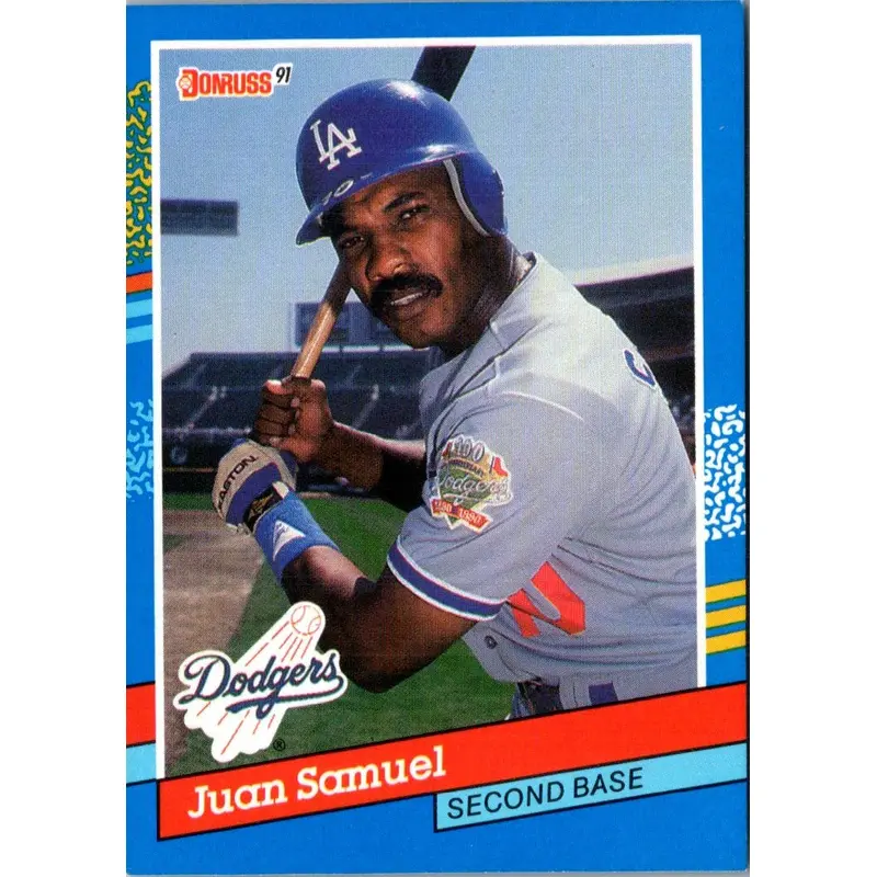 1991 Donruss Juan Samuel #62
