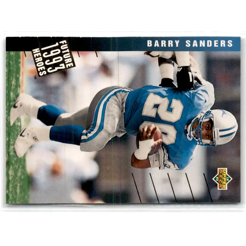 1993 Upper Deck Future Heroes Barry Sanders #43