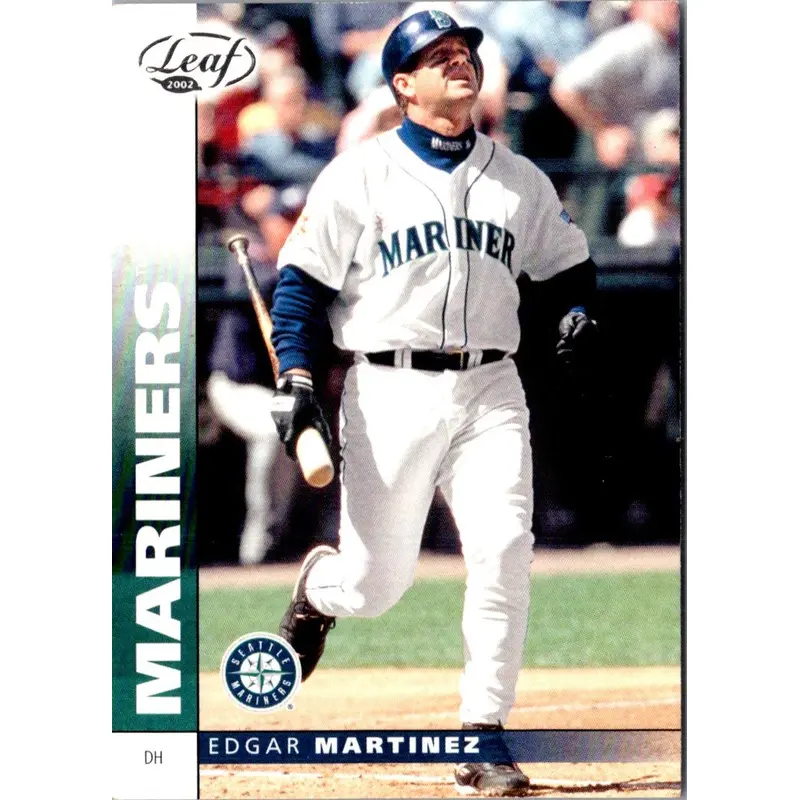 2002 Leaf Press Proofs Edgar Martinez #141