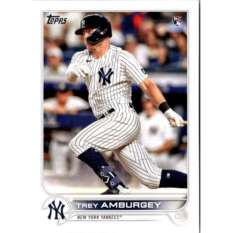 2022 Topps Trey Amburgey #263 Rookie