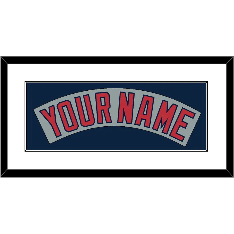 Boston Nameplate - Road Gray (1992-2008) - Single Mat 1