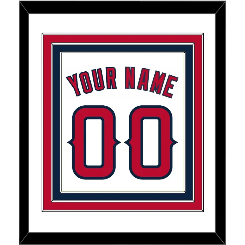 Los Angeles Name & Number - Home White (2002-2023) - Triple Mat 1
