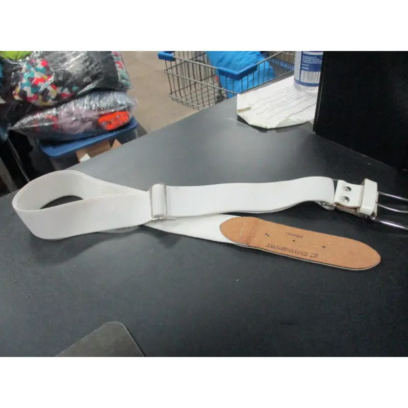 Used Champro Adult White Baseball Belt