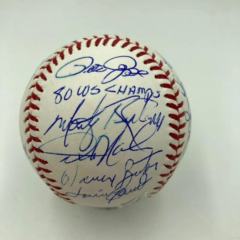 1980 Philadelphia Phillies World Series Champs Team Signed Baseball Fanatics